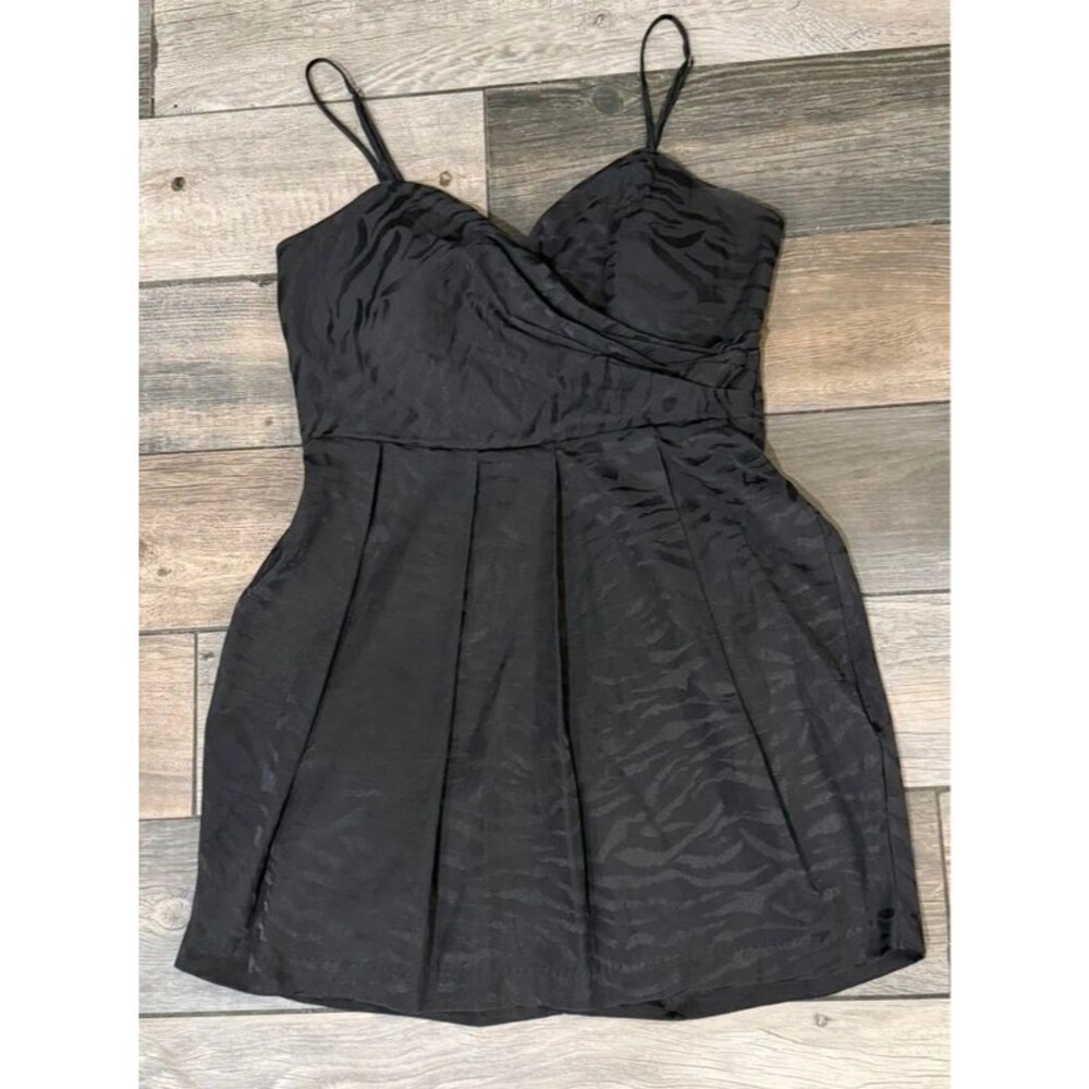Y2k Subtle Zebra Print Mini Dress